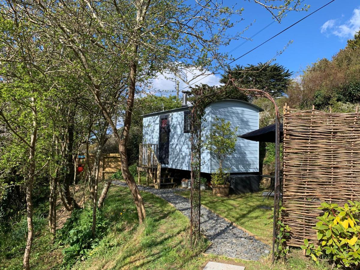 סנט מרין Tides Reach, Deluxe Shepherds Hut 1, 100M From The Beach מראה חיצוני תמונה